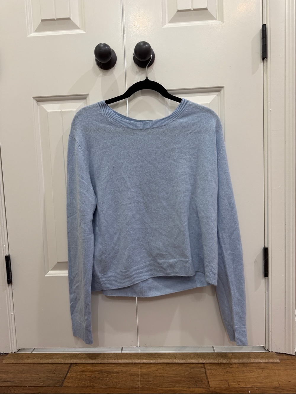 Altar'd State Light Blue Cashmere Crewneck Pullover